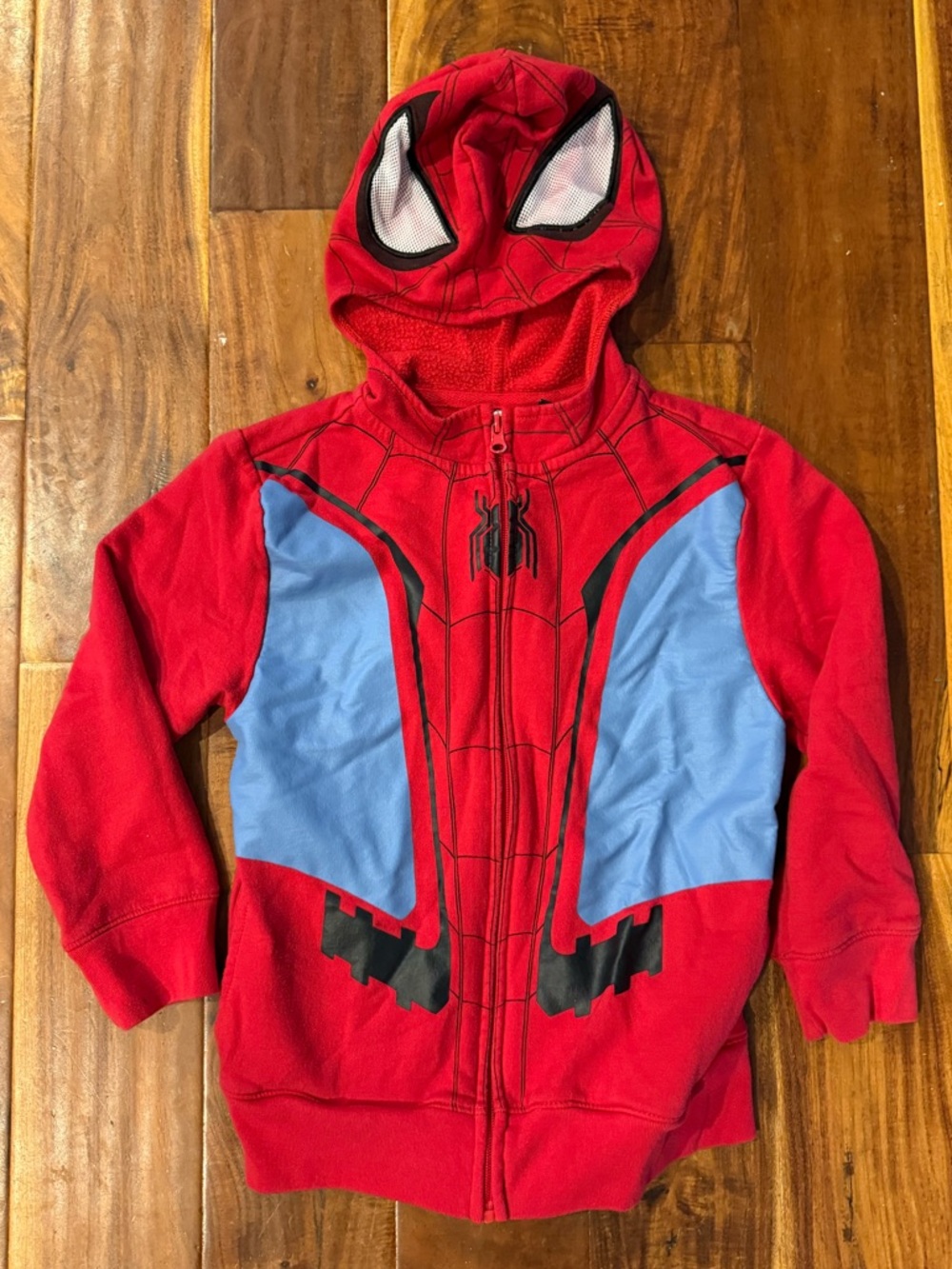 Kids Spider Man Hooded Costume sweatshirt